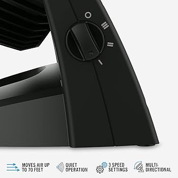 Vornado ブラック サーキュレーター (ジャンク品) VORNADO”より新製品！高耐久サーキュレーター 壁掛け可能な